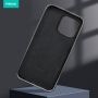 Fine Twill Print Leather Magnetic Phone Case