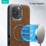 Plain Leather Magnetic Phone Case
