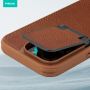 Leather flip cover lens holder  phone case