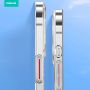 Aluminum alloy frame transparent PC phone case