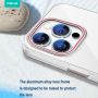Aluminum alloy frame transparent PC phone case