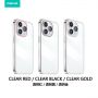 Aluminum alloy frame transparent PC phone case
