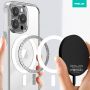 Transparent anti-drop magnetic mobile phone case