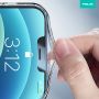 Transparent anti-drop magnetic mobile phone case