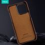 Leather non-slip half-pack phone case