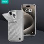 Kevlar Leather Clamshell Lens Holder Phone Case