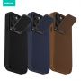 Clamshell BusinessLeather Drop ResistantLens Phone Case