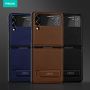 Plain Leather Folding Phone Case (PU+PC)